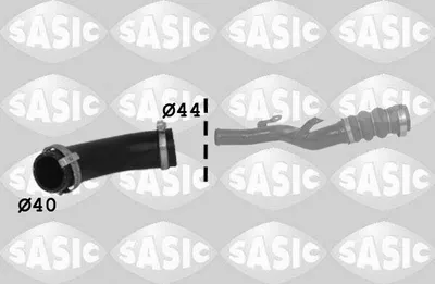 Produktbild von SASIC 3336311 Turbo Ladeluftschlauch für FORD TRANSIT CONNECT (P65, P70, P80)