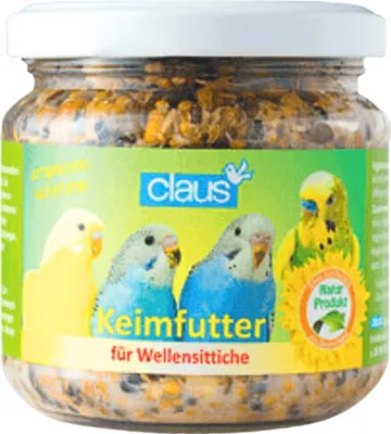 Produktbild von Claus Keimfutter - Natural Sprouts für Wellensittiche und andere kleine Möpse 210ml