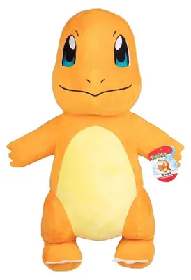 Produktbild von Jazwares Pokémon Charmander Plüschtier 60 Cm Gelb  Kinder Gelb One Size
