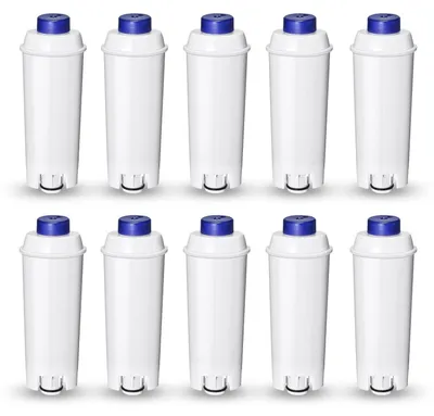 Obrázok produktu pre Filtre na vodu do kávovarov, balenie 10 kusov, náhrada za modely DeLonghi ECAM, Dinamica, Magnifica, ETAM, Autentica, ESAM