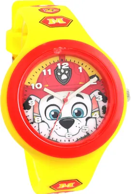 Produktbild von PAW Patrol Kinderarmbanduhr Analog Quartz mit Silikonarmband Marshall - 7-PP0149LD9  Ostergeschenk