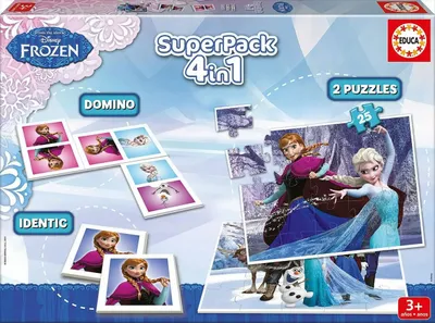 Produktbild von Lernspiel - Superpack Frozen-Eiskönigin