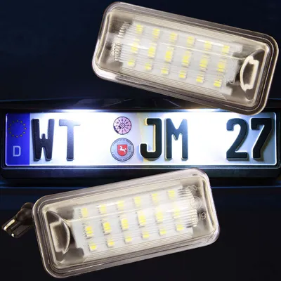 Obrázek produktu pro Led osvětlení registrační značky pro Subaru XV BJ 2011-2018 | BRZ BJ 2012-2020