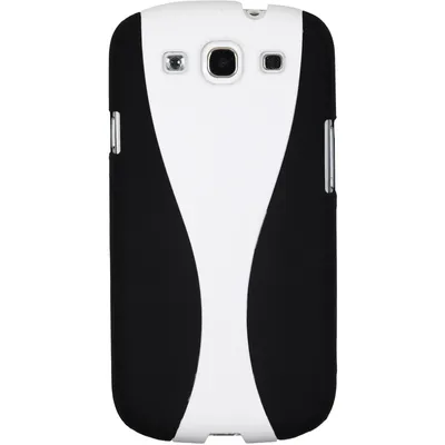 Produktbild von PhoneNatic Case kompatibel mit Samsung Galaxy S3 - Hülle weiß  Hard-case + 2 Schutzfolien