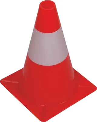 Produktbild von Perel Leitkegel, Warnkegel, Pylonen Kinder outdoor, Hütchen Sport zum Markieren, Absichern oder