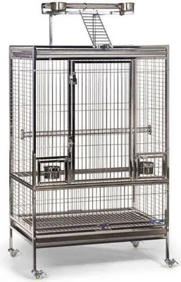 Zdjęcie produktu dla Prevue Pet - Play Top Large - Klatka ze STALI NIERDZEWNEJ dla średnich i dużych papug
