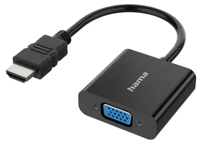 Produktbild von Hama Video-Adapter HDMI™-Stecker - VGA-, Audio-Buchse