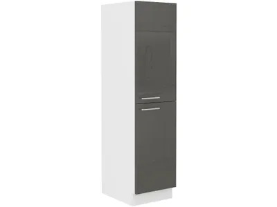 Obrázek produktu pro Vysoká skříňka LAJLA - šířka 30 cm, šedá / bílá