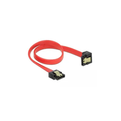 Productafbeelding van Delock 83978 DELOCK SATA-Kabel SATA III -> SATA down St/St 0.30m rot Clip