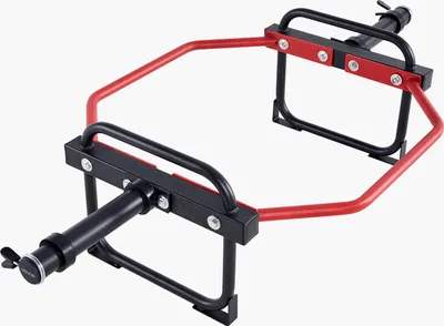 Zdjęcie produktu dla VEVOR Trap Bar Hexagon Sztanga długa 50 mm 240 kg nośność, sprzęt do podnoszenia ciężarów i treningu siłowego, domowa siłownia do przysiadów, martwego ciągu, wyciskania na ramiona, czerwona