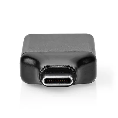 Immagine prodotto di Adattatore USB-C Nedis - USB 3.2 Gen 1 - USB-C maschio - Uscita HDMI - 4K@60Hz - Rotondo - Nichelato - Grigio/Nero - Scatola