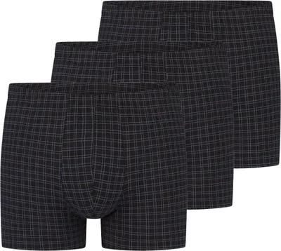 Produktbild von Schiesser 3er Pack Baumwolle Casual Baumwolle Retro Short / Pant Mit überzogenem Bundgummi, Mit Baumwolle, Perfekt sitzende, elastische Single-Jersey-Qualität schwarz 5
