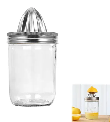 Handpresse aus Edelstahl, 280 ml, für Zitrusfrüchte
