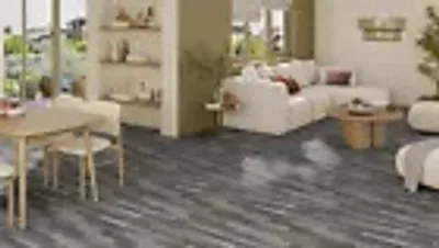 Produktbild von PVC Vinyl CV Belag (10€/m²) 700 x 200 cm Holz Grauland in 2 Meter breite