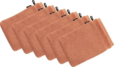 Produktbild von 6er Pack Waschhandschuh Pure von der Marke Vossen 22 x 16 cm