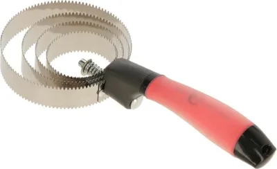 Produktbild von Kerbl Covalliero Metallstriegel Spiralstriegel mit Gelgriff, Größe:One Size