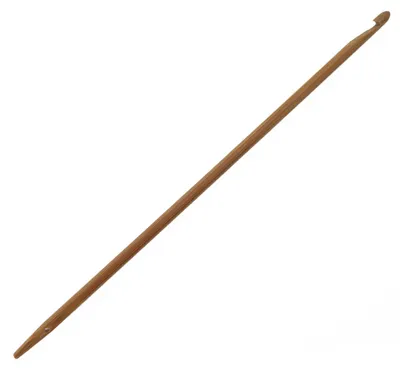 Produktbild von Knooking Nadel Bambus - Häkeln wie gestrickt 3,5 mm Häkelnadel Knookingnadel