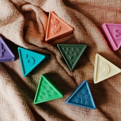 Produktbild von Jellystone Designs Folding Triblox - Pastell