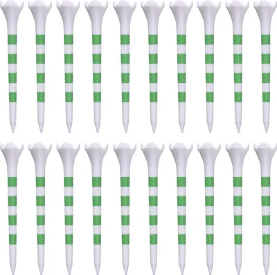 Produktbild von 20 Stück Golf-Tees, hohe Stabilität, geringe Reibung, unzerbrechlich, einfache Installation, kurze Golf-Tees, Trainingsgeräte