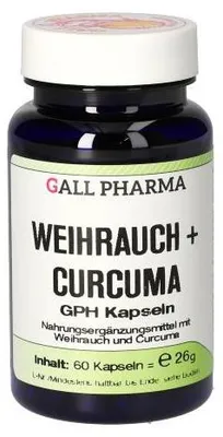 Zdjęcie produktu dla Frankincense+Curcuma Gph Capsules 60 kapsułek