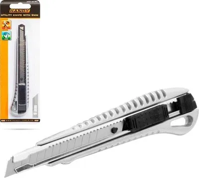 Immagine prodotto di HANDY - Coltello Stanley - coltello a scatto - custodia in metallo - 9MM