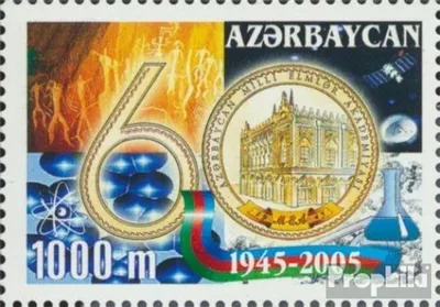 Produktbild von Briefmarken Aserbaidschan 2005 Mi 612 (kompl.Ausg.) postfrisch Akademie der Wissenschaften