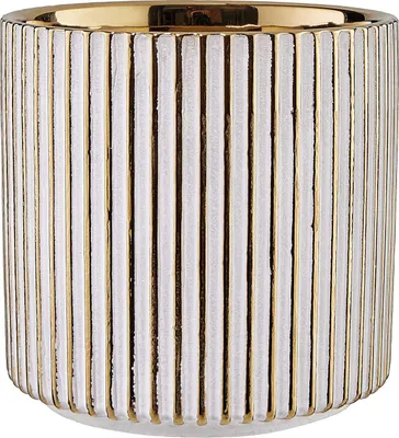 Produktbild von BUTLERS Blumentopf GOLDIE Streifen