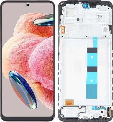 Produktbild von LCD displej a dotykové sklo, náhradní displej pro Xiaomi Redmi Note 12 4G (OLED) s rámečkem, náhradní díly pro smartphone