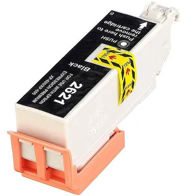 Produktbild von Kompatibel Epson 26XL (T2621) Schwarz (Mit Chip)