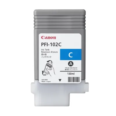 Produktbild von Canon PFI-102C, Cyan, 1 Stück(e)
