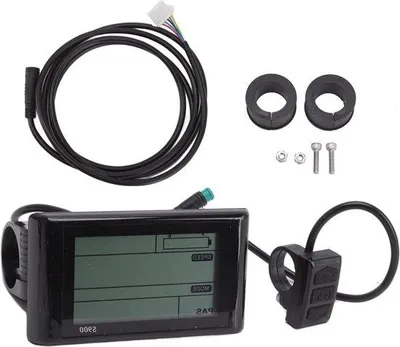 Produktbild von Elektroradargerät LCD-Anzeige - Wasserfest - Echtzeit-Übertragung - 24V 36V 48V S900 - für Fahrrad & Scooter.