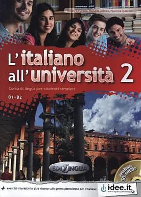Produktbild von L'Italiano All'Universita 2 B1-B2 podr.+ ćw.+ CD
