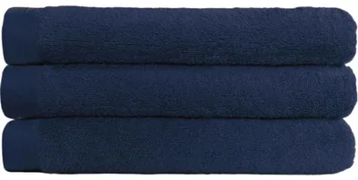 Produktbild von Klassisches Frotteehandtuch 70x140cm dunkelblau