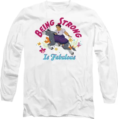 Produktbild von Encanto - "Bring Strong Is Fabulous" T-Shirt für Herren/Damen Uni TV14490 (M) (Weiß)