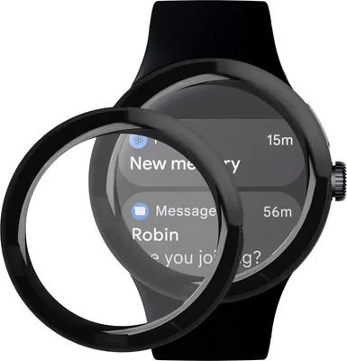 Produktbild von kwmobile 2x Transparente Displayschutzfolie kompatibel mit Google Pixel Watch Folie - Schutzfolie für Fitness Tracker - robuster Displayschutz