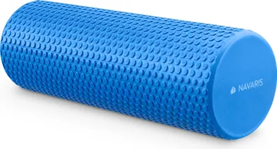 Produktbild von Navaris Pilates Rolle Faszienrolle - Pilatesrolle Faszien Yoga Roller - Schaumstoffrolle für Rücken Fitness - Massagerolle