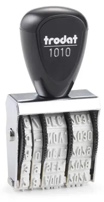 Obrázok produktu pre Blister Trodat Dater 1010 Classic, veľkosť odtlačku 4 x 26 mm, čierna