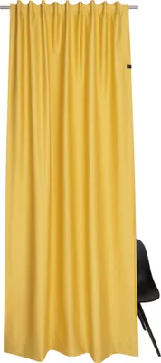 Obrázok produktu pre Schöner Wohnen Záclona so skrytou slučkovou páskou Soft Farba žltá Veľkosť 130x250cm