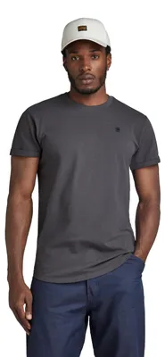 Produktbild von G-Star RAW Herren Lash R T-Shirt, Mehrfarben (Grey Asphalt Htr D16396-D565-G431)