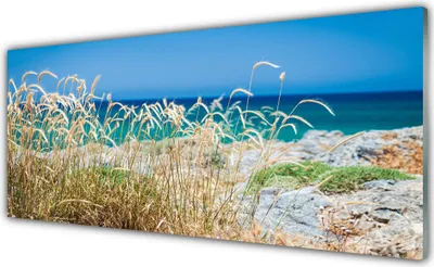 Produktbild von Glasbilder 125x50 Wandbild Druck auf Glas Strand Landschaft