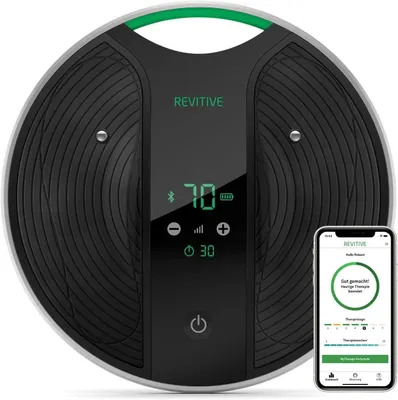 Produktbild von REVITIVE Fußmassagegerät Medic Coach+APP – Der fortschrittlichste Durchblutungs-Stimulator, Fußmassagegeräte, Elektrisch, Stimulator, Massagegerät