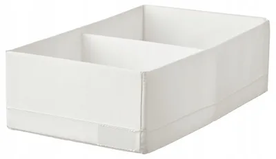 Produktbild von IKEA STUK Aufbewahrungsbox mit Trennfächern Weiß