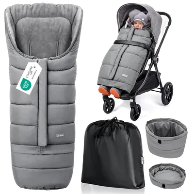 Productafbeelding van Winter Voetenzak voor Kinderwagen, Warm en Comfortabel
