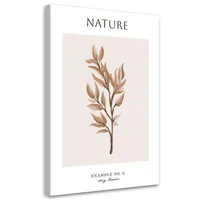 Image de Toile Feeby Beige – Nature 70x100 Feeby Beige image pour le mur prête à accrocher