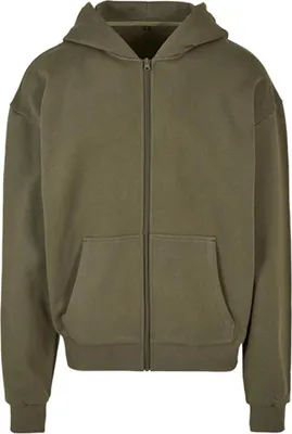 Produktbild von Build Your Brand BY192 | Ultra Heavy Zip Hoody XS bis 5XL - Farbe: Olive - Größe: XS
