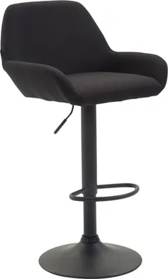 Produktbild von Barhocker Braga Stoff B schwarz