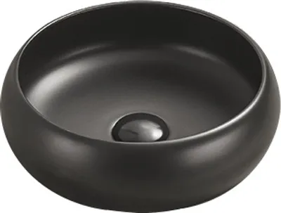 Produktbild von Mexen Lola Aufsatzwaschbecken 36 x 36 cm, Schwarz matt - 22213685
