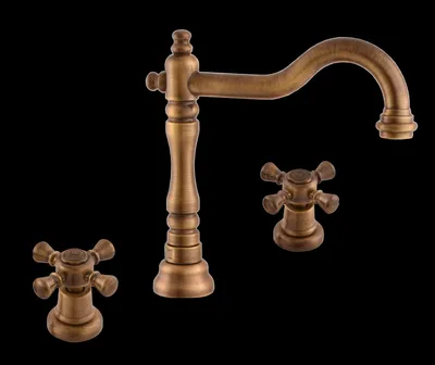 Obrázek produktu pro MORAVA RETRO - Umyvadlová baterie s výpustí, Stará mosaz (Bronz) MK332.0SM, RAV Slezák