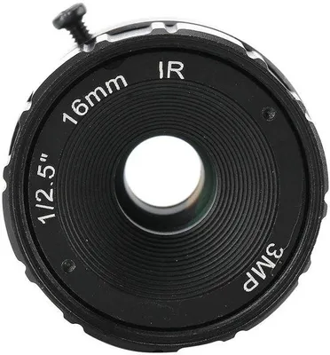 Productafbeelding van 16mm lens met statiefaansluiting voor bewakingscamera's