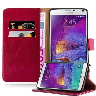 Obrázek produktu pro Cadorabo DE-107491, Samsung, Samsung Galaxy NOTE 4, Červená
